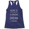 aristotle philosophy quote Racerback Tank