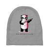 black, red and white Baby Beanies