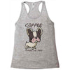 coffee makes me poop Racerback Tank