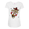 fleek week Maternity Scoop Neck T-shirt