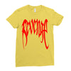 xxxtentacion  revenge Ladies Fitted T-Shirt