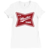 it's mueller time Ladies Fitted T-Shirt