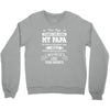 Dear Papa, Love, Your Favorite Youth Sweatshirt