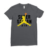 Super Saiyan Air Ladies Fitted T-Shirt
