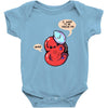 virus loves you this much Baby Onesie