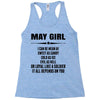 Super May Girl Racerback Tank
