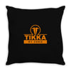 tikka by sako Throw Pillow