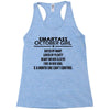 Smartass October Girl Racerback Tank
