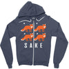 four fox sake Zipper Hoodie