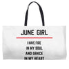 June Girl Weekender Totes