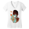 see it through Women's V-Neck T-Shirt