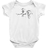 toy fiction pulp story funny Baby Onesie