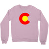 colorado flag Crewneck Sweatshirt
