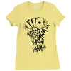 joker tattoo haha Ladies Fitted T-Shirt