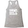 hug dealer love Racerback Tank