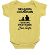 Grandpa And Grandson Fishing Partners For Life Infant Clothing