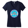 breaking bad a1a car wash Women's V-Neck T-Shirt