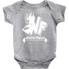 vegeta fitness gym Baby Onesie