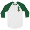 Pineapple Bomb Pocket 3/4 Sleeve Shirt