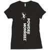 powder monkeez Ladies Fitted T-Shirt