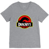 dracarys logo V-Neck Tee