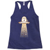 alien coffee invasion Racerback Tank