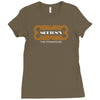 mortons steakhouse rib sirloin filet mignon Ladies Fitted T-Shirt