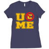 u c me john cena Ladies Fitted T-Shirt