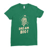 dream big Ladies Fitted T-Shirt