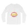 POW! Funny Explosion Cartoon Long Sleeve Shirts