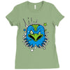 oiseau en colere Ladies Fitted T-Shirt