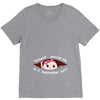 September Peeking Out Baby Girl V-Neck Tee