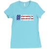 america Ladies Fitted T-Shirt