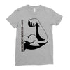 stong man Ladies Fitted T-Shirt