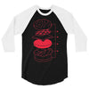 cheeseburger 3/4 Sleeve Shirt