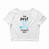 Our First Father's Day! Baby Boy Crop Top