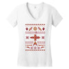shiny sweater Women's V-Neck T-Shirt