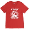 guitar god t shirt personalised guitarists V-Neck Tee