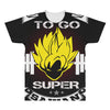 Trainning To Go Super Saiyan All Over Men's T-shirt