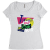 totally rad Women's Triblend Scoop T-shirt