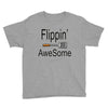 flippin awesome cooking greeting Youth Tee