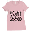 bike parts full suspension airfix model parts mens printed cotton Ladies Fitted T-Shirt