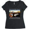 Salvador Dali The Persistence Of Memory Women's Triblend Scoop T-shirt