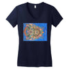 Bali barong Women's V-Neck T-Shirt
