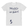 Muggle On Board Navy All Over Women's T-shirt