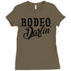rodeo darlin Ladies Fitted T-Shirt
