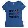 hokus pokus witches Women's Triblend Scoop T-shirt