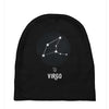 Virgo Zodiac Sign Minimal Design Baby Beanies