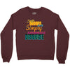 single mom's cools t shirts Crewneck Sweatshirt