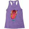 cool hotdog Racerback Tank